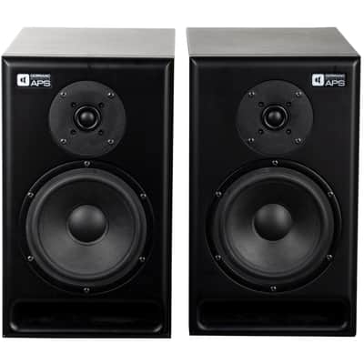 APS Germano Acoustics AEON 2 Studio Monitors Pair - Black image 1
