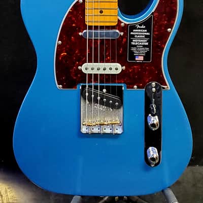 Fender American Professional Classic Hotshot Telecaster 2025 - Faded Lake Placid Blue w/FREE Pro Set Up image 1
