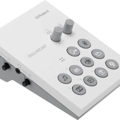 Roland GO:LIVECAST Smartphone Live Streaming Mixer 2020 - White image 2