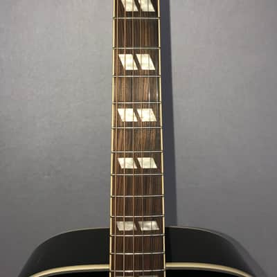 Epiphone Limited Edition Hummingbird Pro Electric/Acoustic Guitar – Ebony image 5