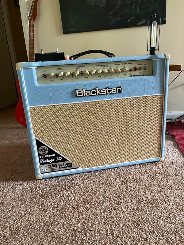 Blackstar Blackstar HT Club 40 MK II Black and Blue 2020s - Blue image 1