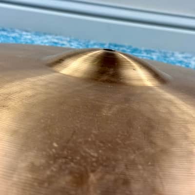 VINTAGE 22” Paiste 404 Ride 2458g image 5