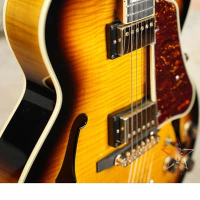 IBANEZ AF95FM AYS - Flame Maple Antique Yellow Sunburst image 10
