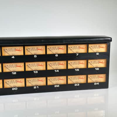 Vintage Ampex MM-1200 24-Track VU Meter Bridge image 6