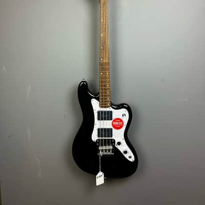 Squier Paranormal Rascal Bass HH 2023 - Metallic Black image 1