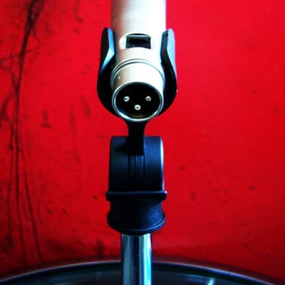 1980's AKG D1000M / D1000E Cardioid Dynamic Microphone Low Z w mic clip Led Zeppelin # 2 image 9