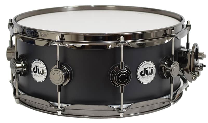 DW Snare Collectors SO-Matte Black BN 14x5,5 image 1