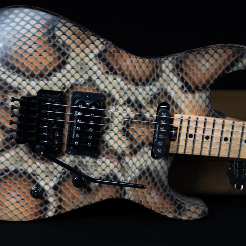 2015 Charvel Warren DeMartini USA Custom Shop Snakeskin