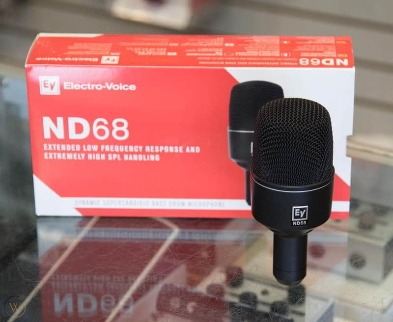 EV Electro Voice ND68 Dynamic Supercardioid Bass Drum Mic Microphone ND-68 -Open **mint-in-box!! image 1