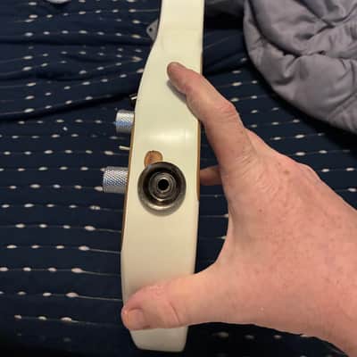 Partscaster  Telecaster Relic Loaded Body - White- Alinico 5 Pickups image 4
