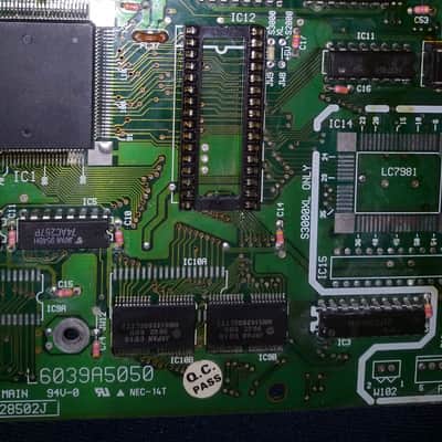 EPROM - AKAI S2000 Sampler Firmware allows running the OS 2.0 without loading it from a floppy disk image 5