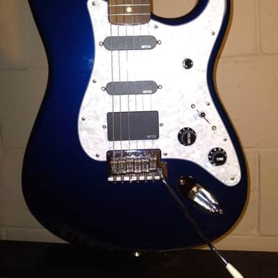 Fender 2016 Fender MIM Stratocaster (Hot Rodded) 2016 Candy Blue image 1