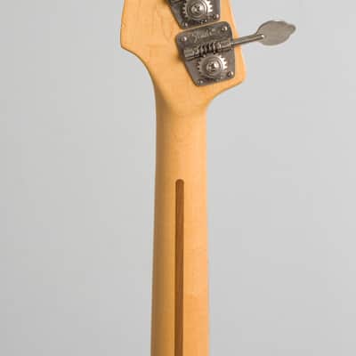 Fender  Precision Bass Solid Body Electric Bass Guitar (1976), ser. #76-51232, original black tolex hard shell case. image 6