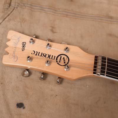 Mosrite V-88 1988 - Bubblegum Pink image 10
