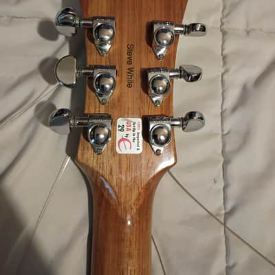 Epiphone Dot Deluxe (Plus Top) 2000 - 2007 Natural HH Hollowbody image 5