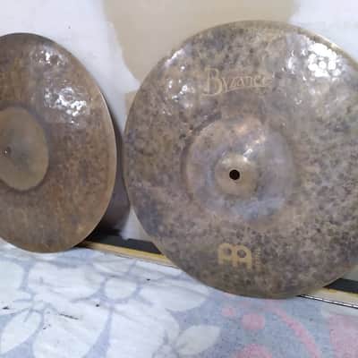 Meinl 14" Byzance Extra Dry Medium Hi-Hat (Pair) 2007 - Present - Un-Lathed image 3