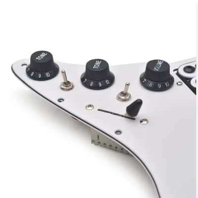 HSH DOUBLE HUMBUCKER SPLIT COIL LOADED PICKGUARD STRATS image 2