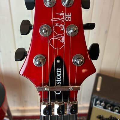 PRS SE Custom 24 Floyd 2026 - Charcoal Cherry Burst image 4