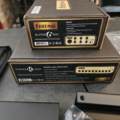 Friedman Tour Pro 1530 Platinum Pack Tour Ready with Rjm Midi Amp Gizmo for Evh 100w and Mesa Amps! Make an Offer! image 9