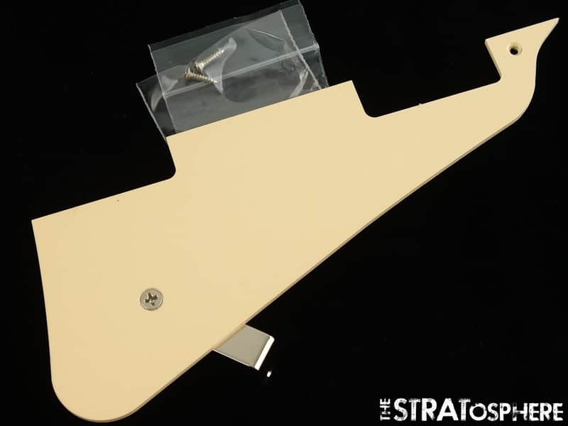 USED Gibson Les Paul Standard 50s Double Trouble Cream PICKGUARD & Bracket. image 1
