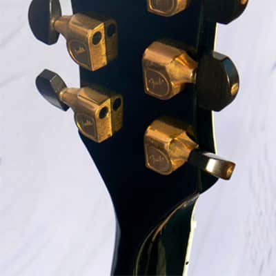 c.1984 Fender D'Aquisto Elite: Premium Model, Comfy 16" Body, All Original, Feedback Buster, Gleaming Condition, Best Buy! image 9