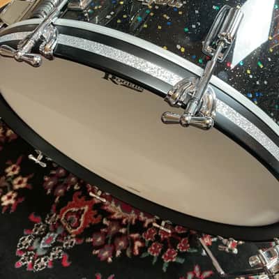 Rogers 22"x14" Cleveland Series Mardi Gras Bass Drum 2026 - Mardi Gras Lacqured Finish image 2