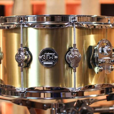 DW 6.5x14 Performance Brass Snare Drum image 2