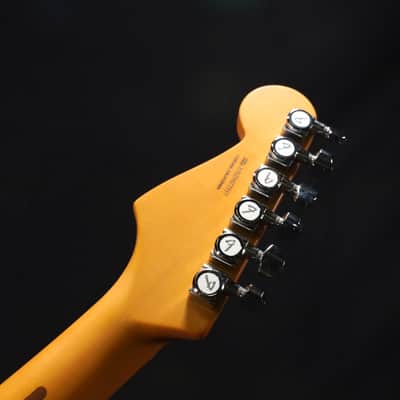 Fender American Ultra II Stratocaster HSS Maple Fingerboard Solar Flare 557 image 8
