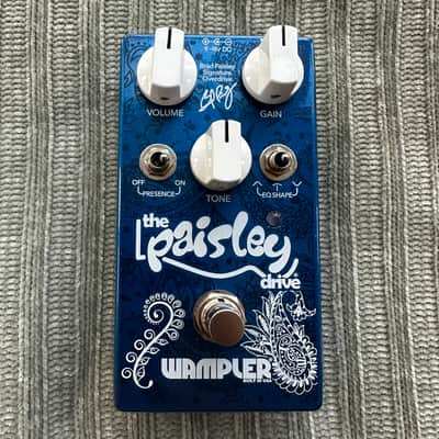 Wampler Paisley Drive V2 2010s - Blue image 1