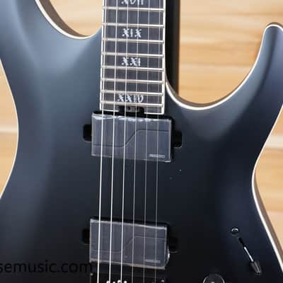 Schecter C-1 SLS Elite Evil Twin - Satin Black image 4
