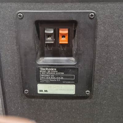 Technics - Bookshelf Speakers - Pair - Black - Fair image 19
