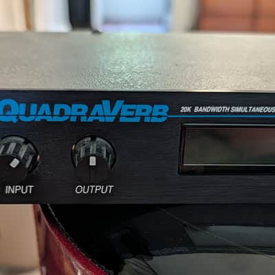 Alesis QuadraVerb 20k Bandwidth Simultaneous Digital Effects Processor, No AC, Untested image 2