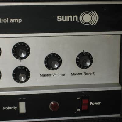 Sunn Concert P.A. Control Amp, Pro Refurbed Vintage Solid State LOUD image 2