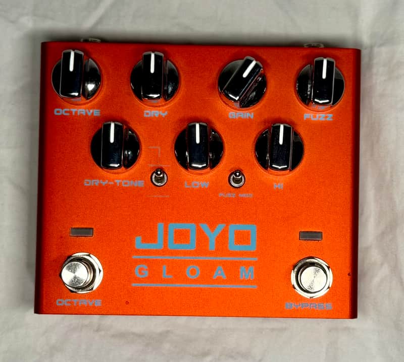 Joyo Gloam Bass Octave/Fuzz Effects Pedal  2025 - Orange image 1