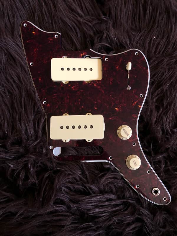75th anniversary player jazzmaster pickguard + pickups image 1