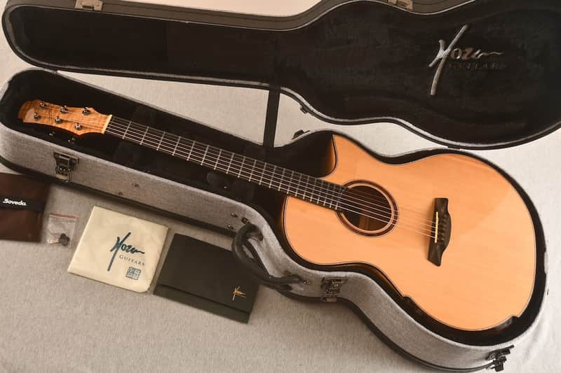Hozen MJ Sitka Spruce Flamed Maple #2210-1789 image 1