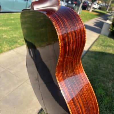 Santa Cruz OM Moon Spruce / Cocobolo “Luna” Custom 2015–Rare SCGC image 12