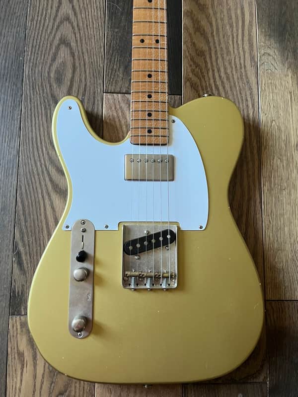 Left Handed LSL Bad Bone 1 T Style 2020 Gold Metallic w/ light relic