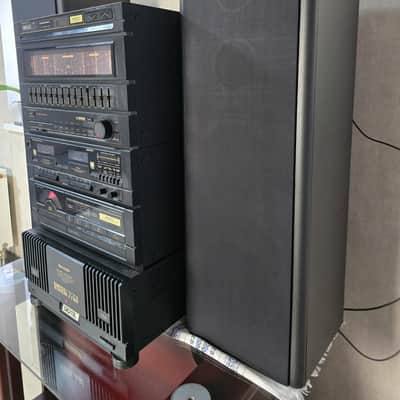 System Sharp 7700 Rare Vintage Set Cassette Deck+Tuner+CD+Amplifier+Sound Japan image 7