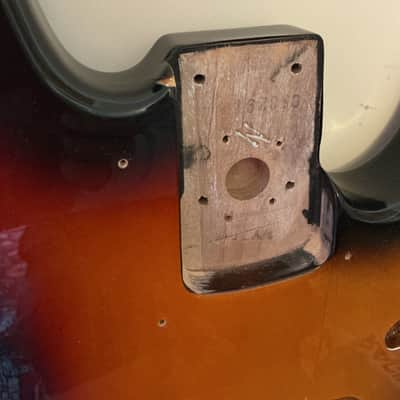 Fender Standard MIM Jazz Bass Body - 2002 - 3 Color Sunburst image 6