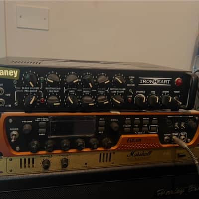 Laney IRT-Studio Ironheart Rackmount Tube Guitar Amp Head 2010s - Black image 1