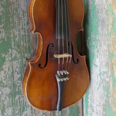 Antonius Stradivarius Violin copy Czecho- Slovakia Fiddle 1940 image 4
