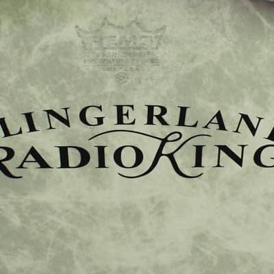 Vintage Slingerland Radio King drum kit with Gene Krupa Radio King snare 1936-1942 - White Marine Pearl image 5