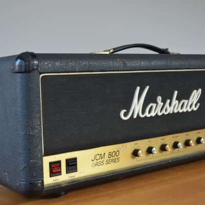 Marshall JCM 800 Bass Series MKII 100-Watt Head 1982 image 2