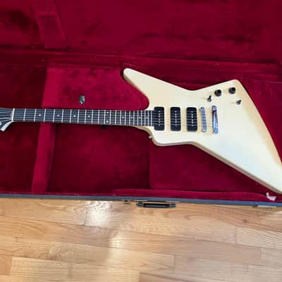 SUPER RARE! Gibson Explorer III P90 1984 White Case USA_282 image 3