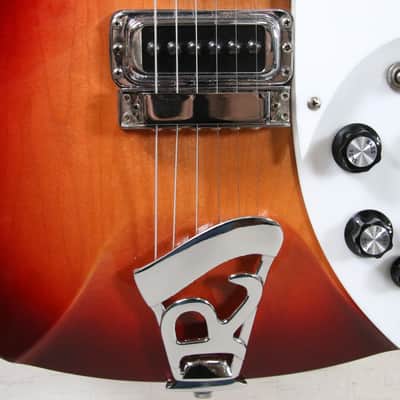 1989 Rickenbacker Model 350 FireGlo Semi Hollow Electric Guitar CLEAN! MUST SEE image 12