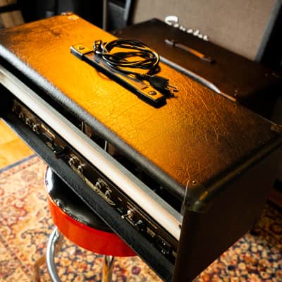 Mesa/Boogie Single Rectifier Series 2 Solo Head – Custom Blue Galaxy Faceplate – Excellent Condition image 7