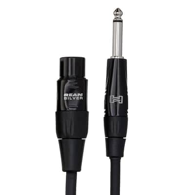Hmic-025Hz Pro Microphone Cable, Rean Xlr3F To 1/4" Ts, 25 Feet image 4