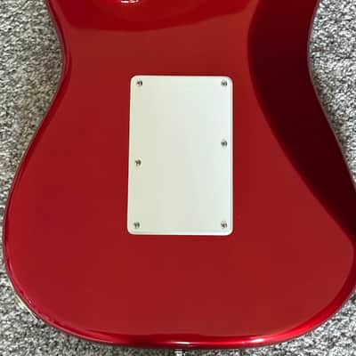 Warmoth  Floyd Rose Stratocaster - Candy Apple Red image 8
