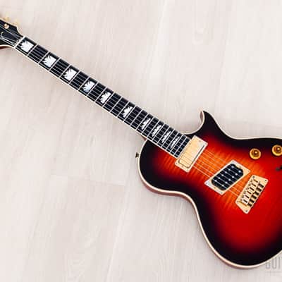 1998 Gibson Nighthawk Custom CST-2 Fireburst Flame Top, Near-Mint w/ Case & Tags, Yamano image 12